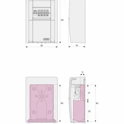 ABUS KeyGarage B Wandmontage SB 787 Online