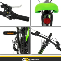 Actionbikes Kinderfahrrad Arrow 24 Zoll, Gangschaltung, V-Brake-Bremsen, verstellbar, Diamantrahmen ^ Actionbikes Motors Sale