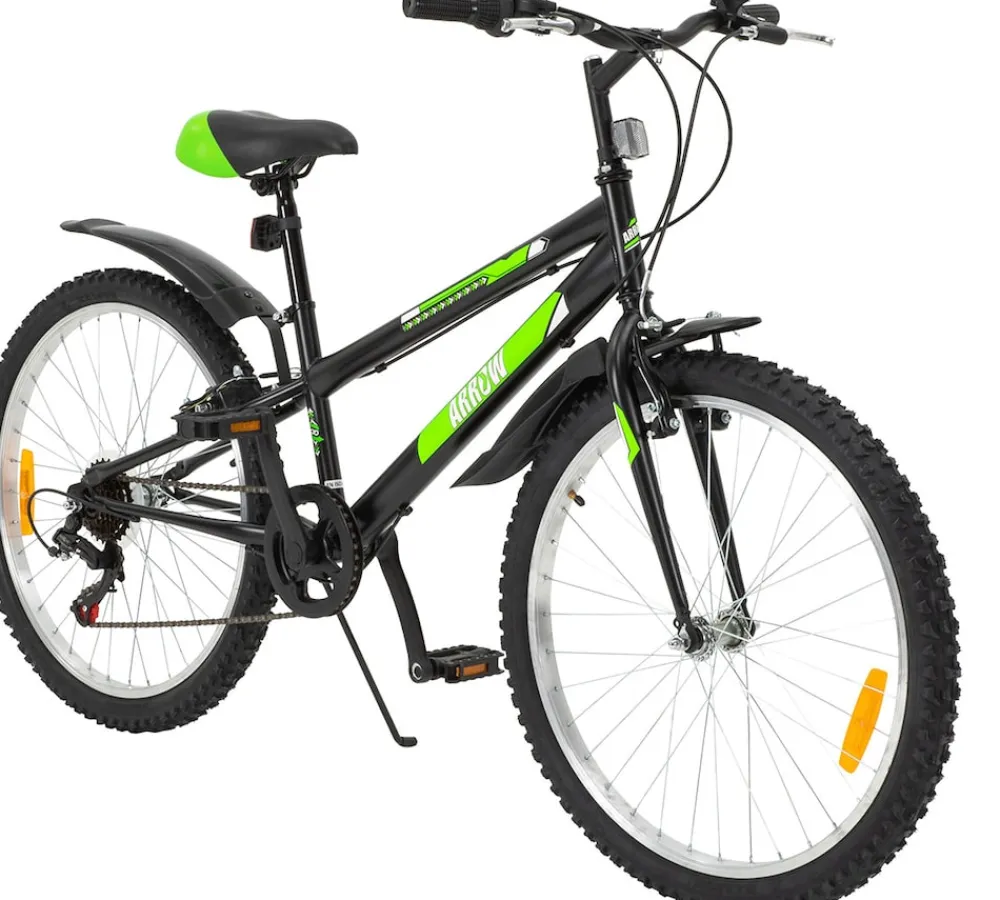 Actionbikes Kinderfahrrad Arrow 24 Zoll, Gangschaltung, V-Brake-Bremsen, verstellbar, Diamantrahmen ^ Actionbikes Motors Sale