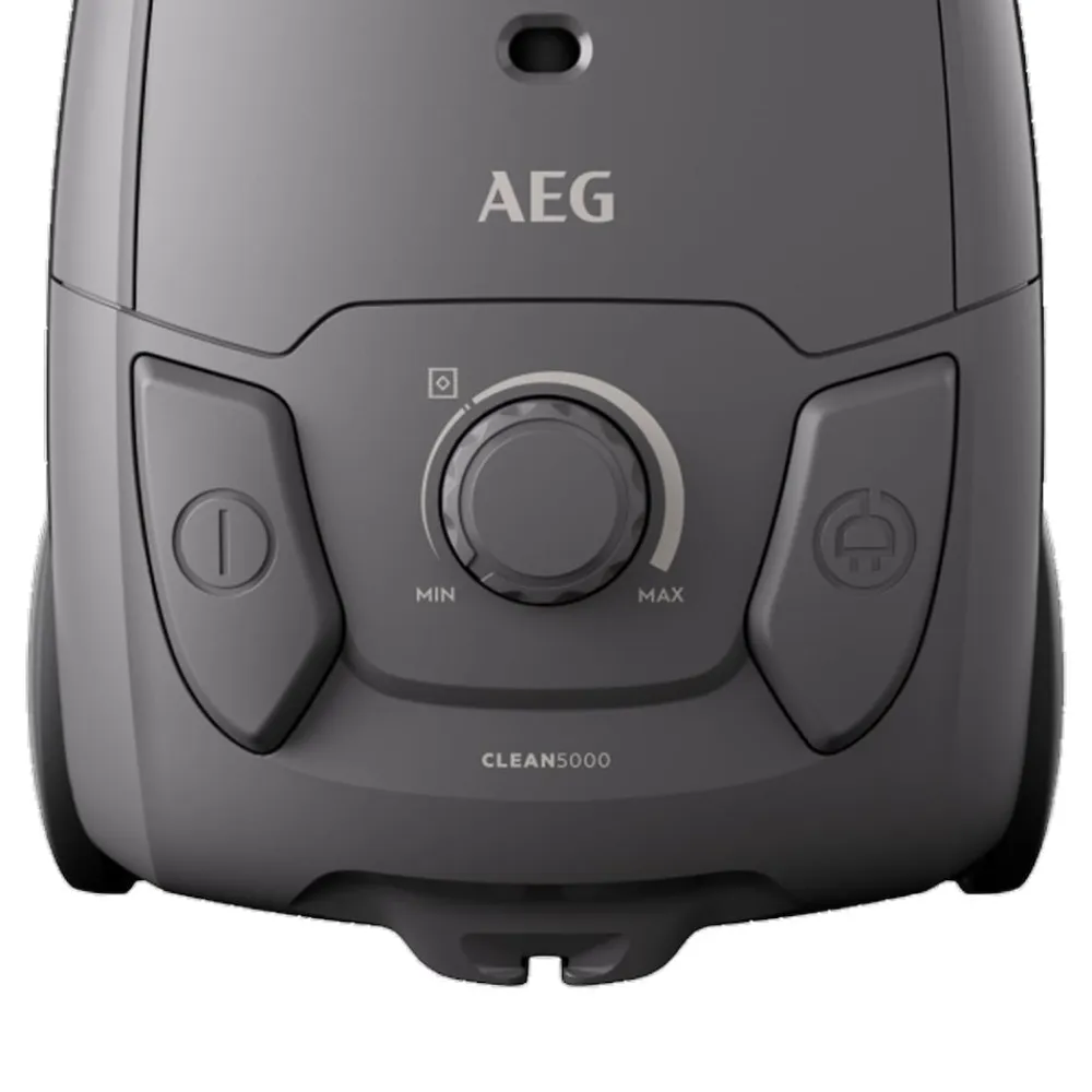 AB51C2DG Bodenstaubsauger (Clean 5000, 650 Watt, 8,5m Aktionsradius, waschbarer Hygiene-Filter, 3,5 Liter Volumen, Dark grey) ^ AEG Hot
