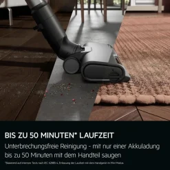 AEG AP61CB21RS Akku Staubsauger (21,6 V, kabellos, beutellos, mit Stiel, bis zu 50 min. Laufzeit) Clearance