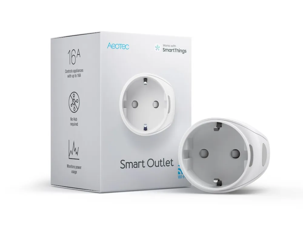 Aeotec Smart Outlet Typ F Smarte Steckdose Wi-Fi ^ Aeotec SmartThings Clearance