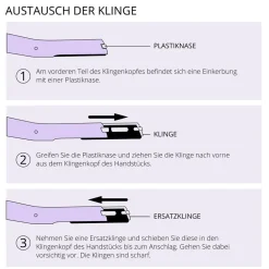AILORIA Augenbrauen- und Gesichtspflege-Set VISAGIQUE lila