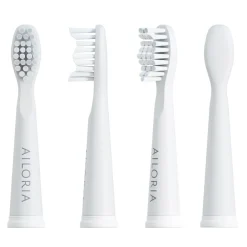 AILORIA Ersatzbürstenköpfe 6er Set FLASH TRAVEL weiß Sale