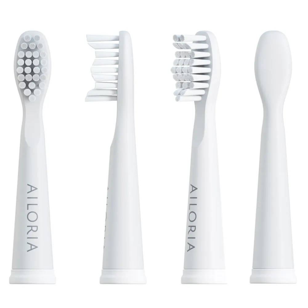 AILORIA Ersatzbürstenköpfe 6er Set FLASH TRAVEL weiß Sale