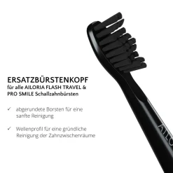 AILORIA Ersatzbürstenköpfe 12er Set FLASH TRAVEL weiß Sale