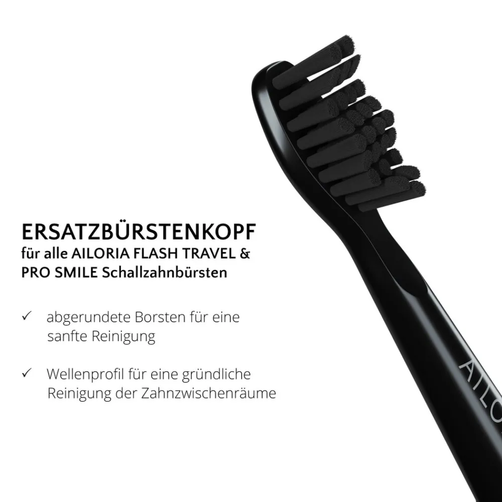 AILORIA Ersatzbürstenköpfe 12er Set FLASH TRAVEL weiß Sale