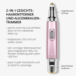 AILORIA 2in1 Lipstick Rasierer LIBERTY blau Outlet