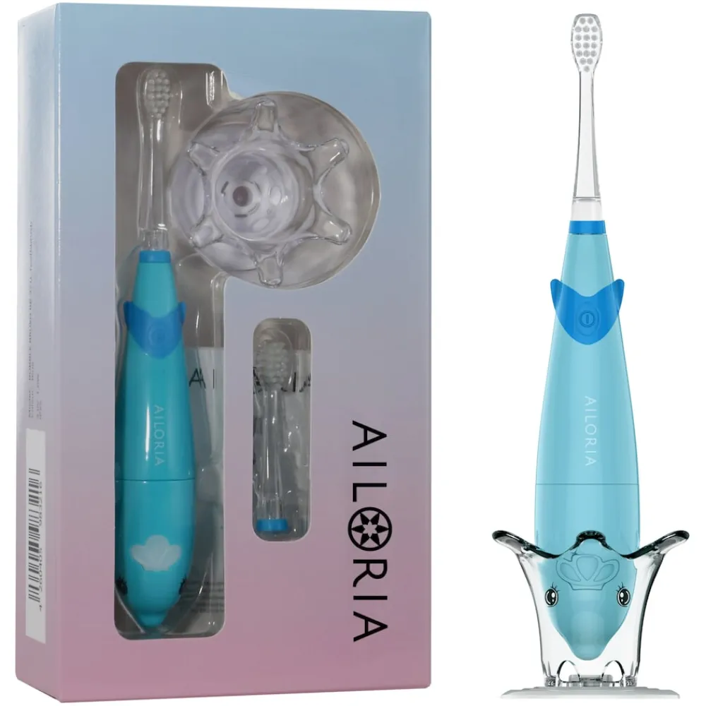 AILORIA Kinder-Schallzahnbürste BUBBLE BRUSH blau Hot