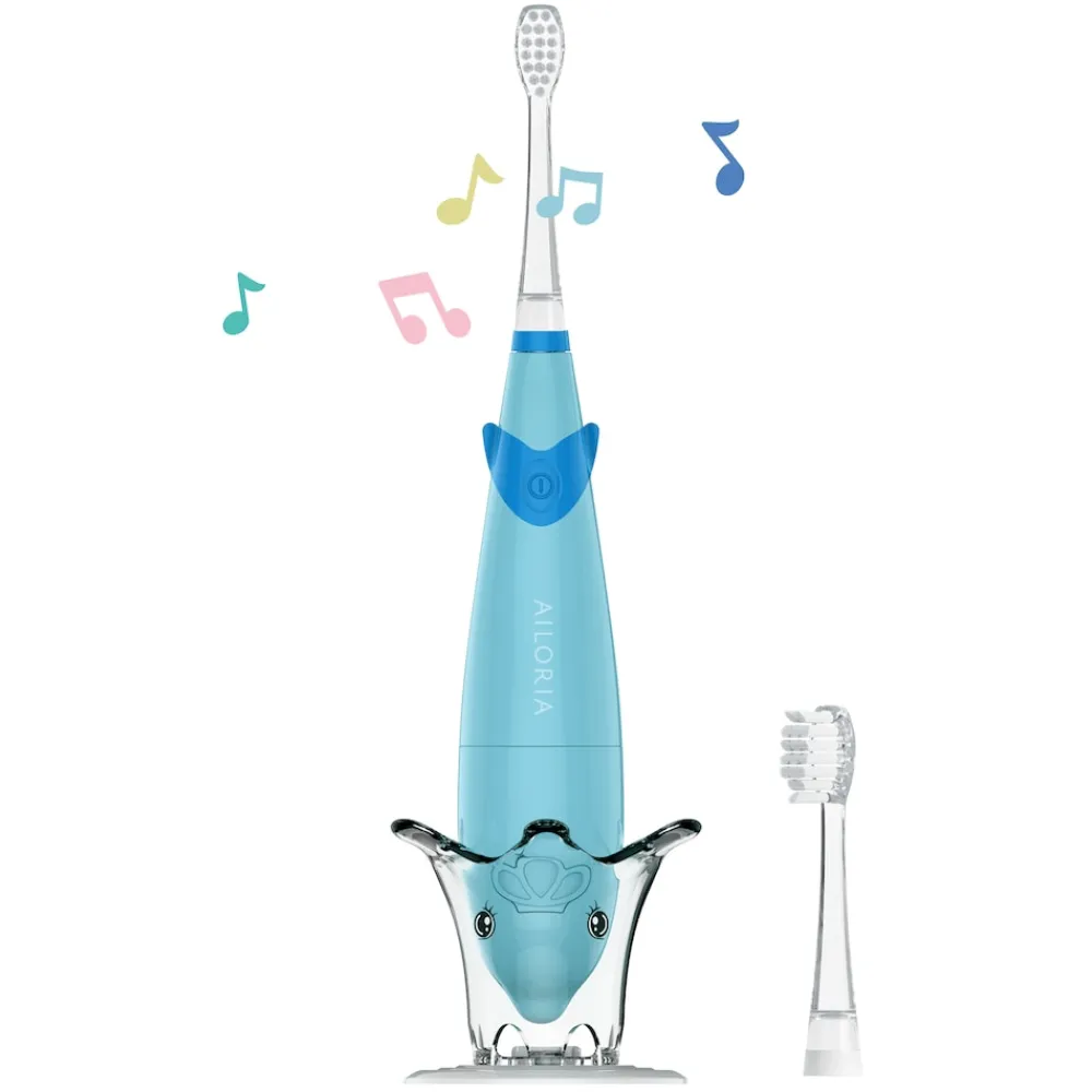 AILORIA Kinder-Schallzahnbürste BUBBLE BRUSH blau Hot