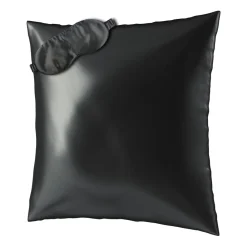 AILORIA Seidenkissenbezug + Maske BEAUTY SLEEP SET (80x80) lila New