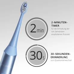 AILORIA Sommer-Edition SHINE BRIGHT USB-Sonic Toothbrush blau