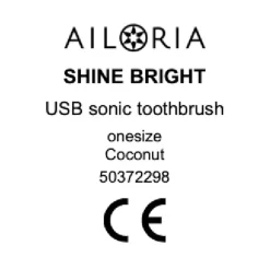 USB-Schallzahnbürste SHINE BRIGHT ^ AILORIA Sale