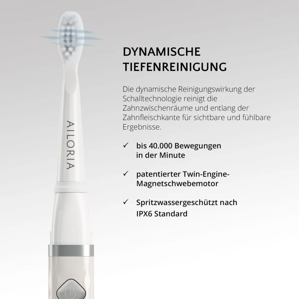 USB-Schallzahnbürste FLASH TRAVEL ^ AILORIA Discount