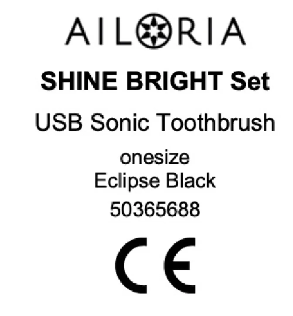 USB-Schallzahnbürste SHINE BRIGHT SET ^ AILORIA Hot