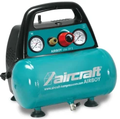 Aircraft Kompressor AIRBOY 186 OF E, 8 bar, Behälter 6 l, Kolben Kompressor Best