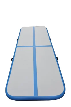 Air Track Matte - aufblasbare Trainingsmatte 300 x 100 x 10 cm inklusive elektrischer Pumpe ^ e4fun Clearance