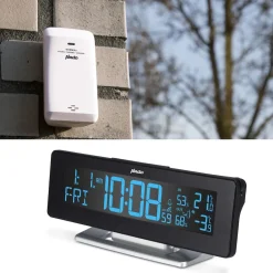 Digitaler Wecker mit Wetterstation ^ Alecto Sale