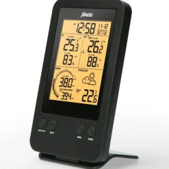 Professional Wetterstation mit Funksensor Schwarz ^ Alecto