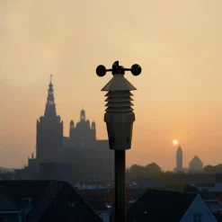 Professional Wetterstation mit Funksensor Schwarz ^ Alecto