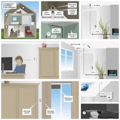 Alecto SMARTCOA10 - Smart-Kohlenmonoxiddetektor, Weiß New