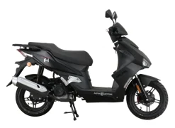 Alpha Motors Motorroller Mustang FI 50 ccm 45 kmh EURO 5 mattschwarz Outlet