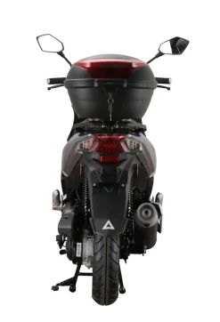 Alpha Motors Motorroller Mustang FI 50 ccm 45 kmh EURO 5 inkl. Topcase blau-grau Hot