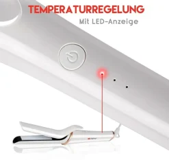 Haarglätter, 25 Watt, Weiß ^ Alpina Outlet