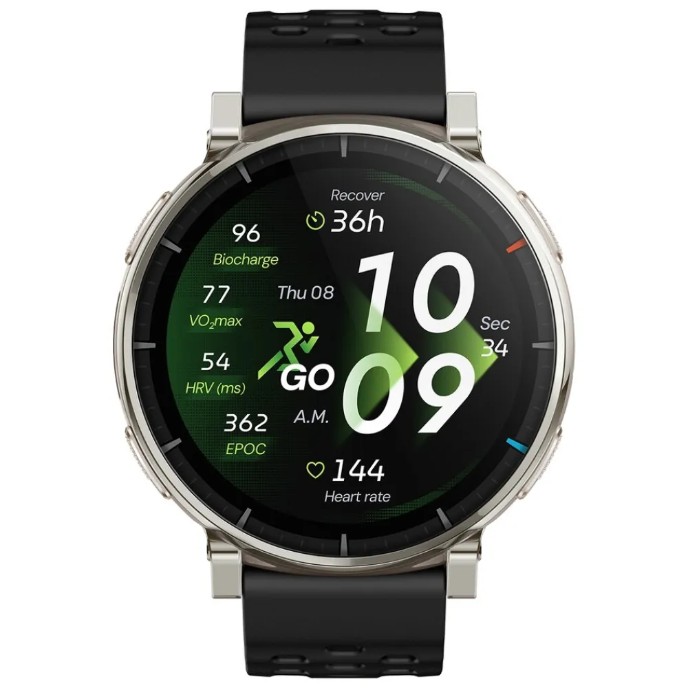 Amazfit Active 3 Premium Smartwatch silber Outlet