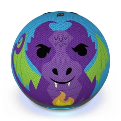 Amazon Alexa Echo Dot Kids (5.Gen) Drachen Design Smarter Lautsprecher