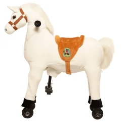 Animal Riding B.V Animal Riding Reitpferd Snowy small (Kinder 3 Jahre, Sattelhöhe 56 cm, Rollen)