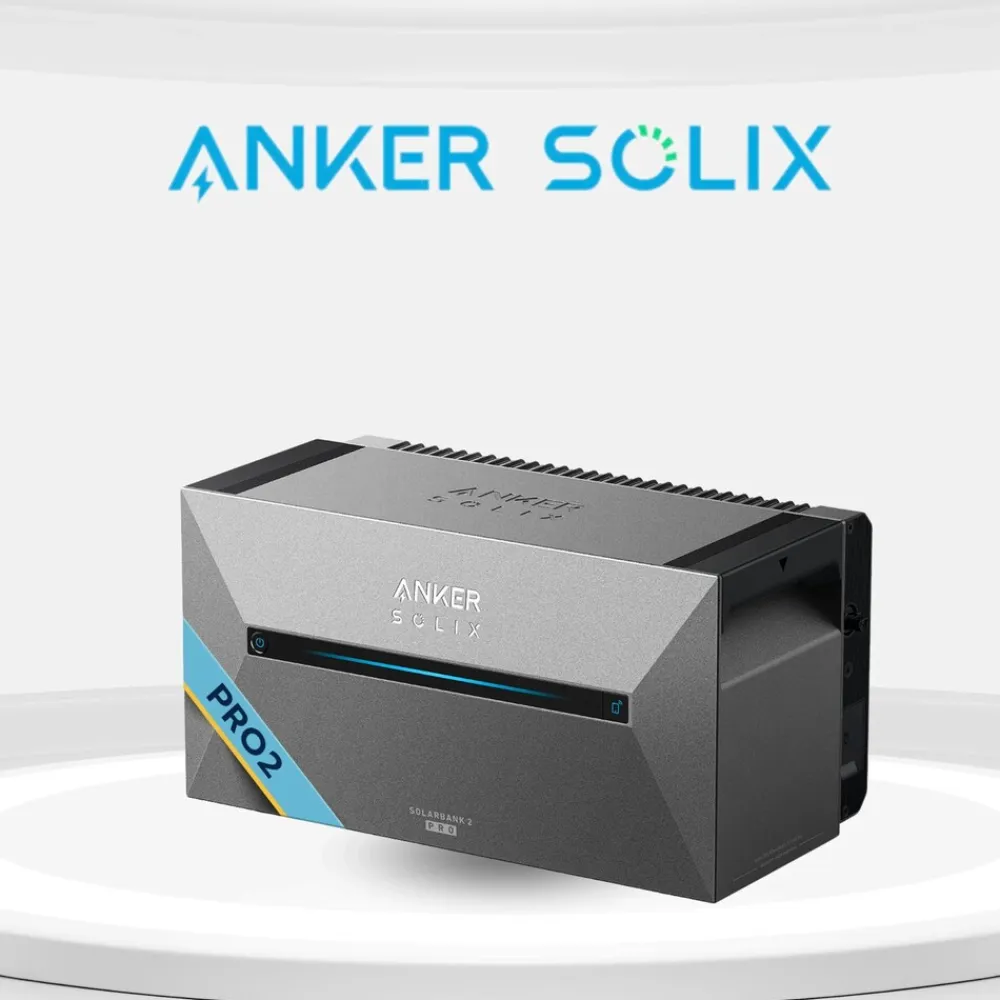 SOLIX Solarbank 2 E1600 pro, Speicher für Balkonkraftwerk, 1,6kWh ^ ANKER New