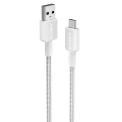 322 USB-A auf USB-C Kabel (90cm, Geflochten), Weiß ^ ANKER Hot