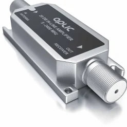 SAT Verstärker 20 dB Inlineverstärker / 5 MHz - 2400 MHz ^ Aplic New