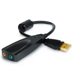 Aplic USB-Soundkarte extern, Virtual 7.1 Surround, Windows 10 & Mac OS X kompatibel Outlet