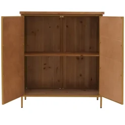 MCW Apothekerkommode -O79, Schrank Highboard Staufächer, Vintage Shabby-Look 94x80x35cm, blau Sale