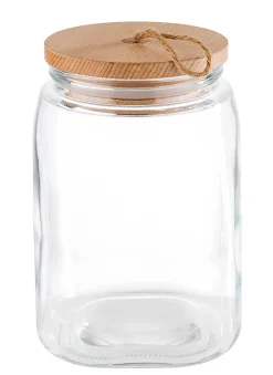 APS Vorratsglas Woody mit Holzdeckel versch. Ausführungen ^ Assheuer Clearance