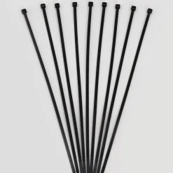 1000 Kabelbinder 300mm x 4,8mm für Schattiernetz Zaunblende Tennisblende Bauzaun ^ Aquagart Hot
