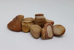 Aquagart 40kg Kiesel Flusskiesel Kieselsteine Gartenkies Zierkies Dekokies Sandstein Online
