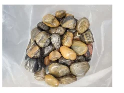 Aquagart 40kg Polierter Kiesel Glanzkies Flusskiesel Kieselsteine Gartenkies Zierkies # Online