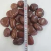40kg Polierter Kiesel Flusskiesel Kieselsteine Gartenkies Zierkies rot ^ Aquagart Discount