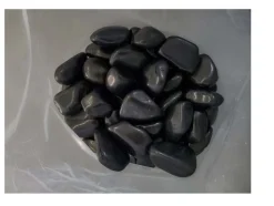 80kg Polierter Kiesel Glanzkies Flusskiesel Kieselsteine Gartenkies Zierkies * ^ Aquagart Outlet