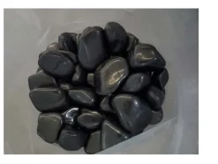 40kg Polierter Kiesel Glanzkies Flusskiesel Kieselsteine Gartenkies Zierkies * ^ Aquagart