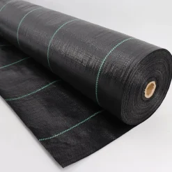 112m² Bodengewebe Unkrautfolie Mulchfolie 100g 2m breit ^ Aquagart
