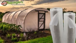 Aquagart 9m Gartenfolie Gewächshausfolie UV 5 Frühbeetfolie Treibhausfolie 6m breit Discount