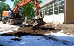 Aquagart 150m² Gartenvlies Unkrautvlies Drainagevlies 150g 2m br Sale