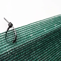 55m Schattiernetz Zaunblende Tennisblende Windschutznetz Sichtschutzzaun 150g 2m ^ Aquagart Hot