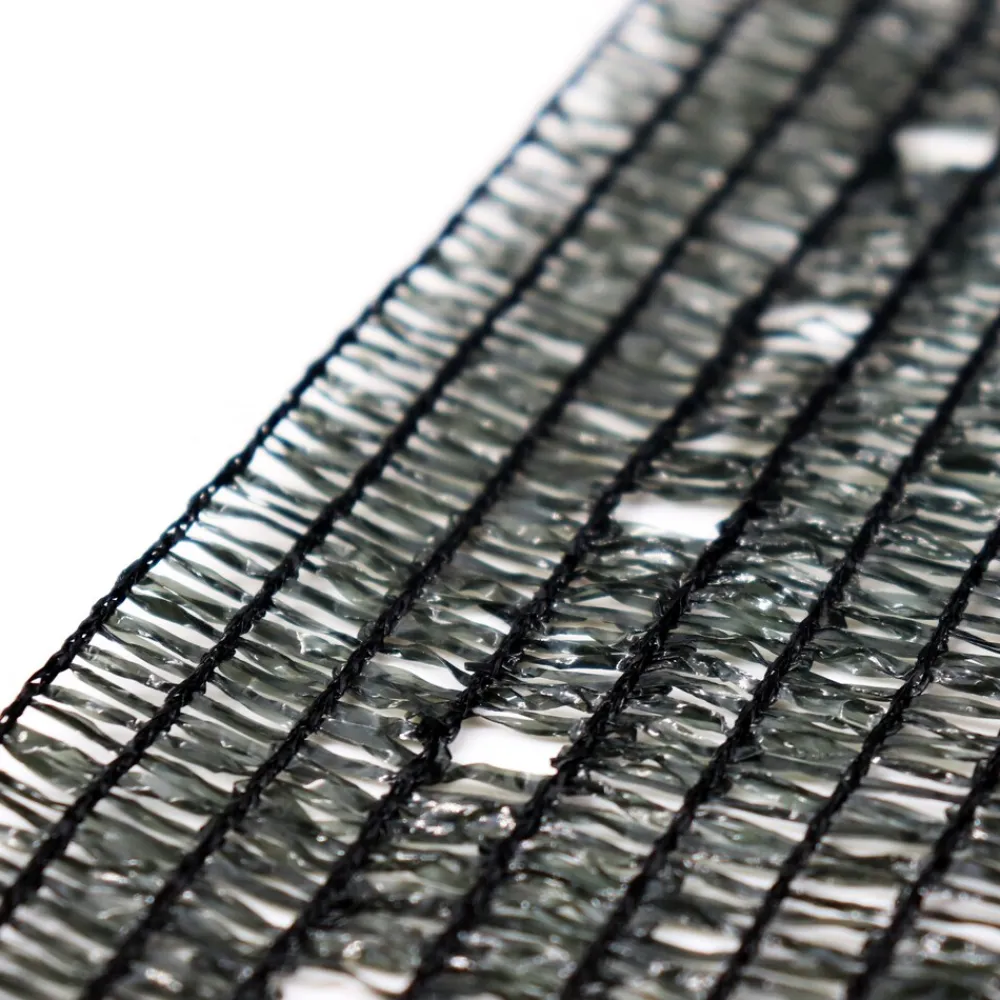 10m Schattiernetz Zaunblende Tennisblende Windschutznetz Sichtschutzzaun 90g 2m ^ Aquagart Clearance