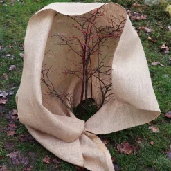 Aquagart 35m x 1m Jutegewebe 305g/m² Jutematte Gartenjute Jute Stoff Sackleinen Juteband Sale