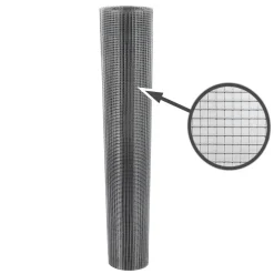 Aquagart 50m x 1m Volierendraht Drahtgitter Schweissgitter Wühlmausgitter Drahtgeflecht Sale
